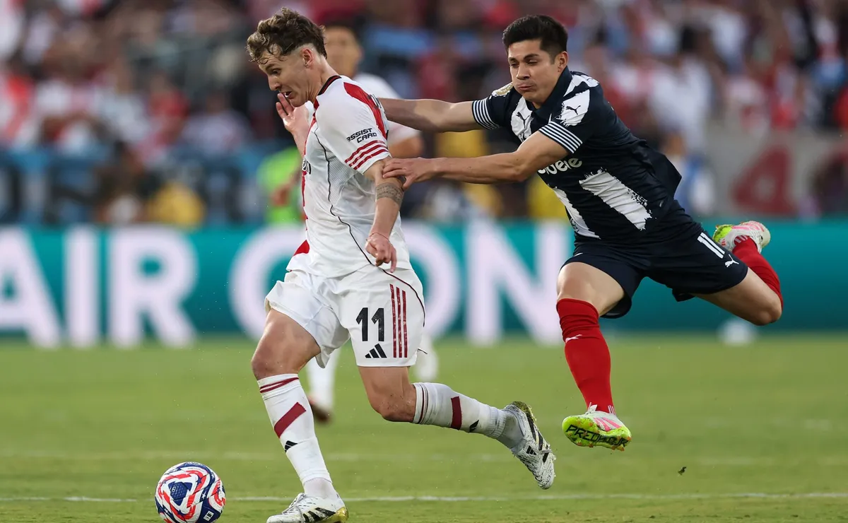 River y Monterrey empataron sin goles en Los Angeles.