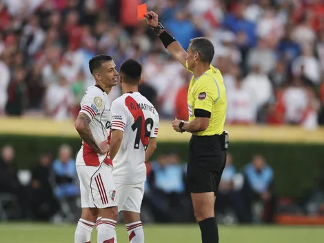 Castaño se fue expulsado y River pierde a sus tres volantes para el partido con Inter