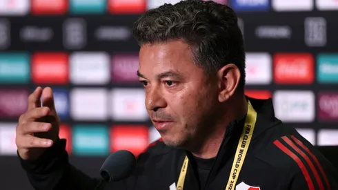 Gallardo se mostró enojado por el reglamento.