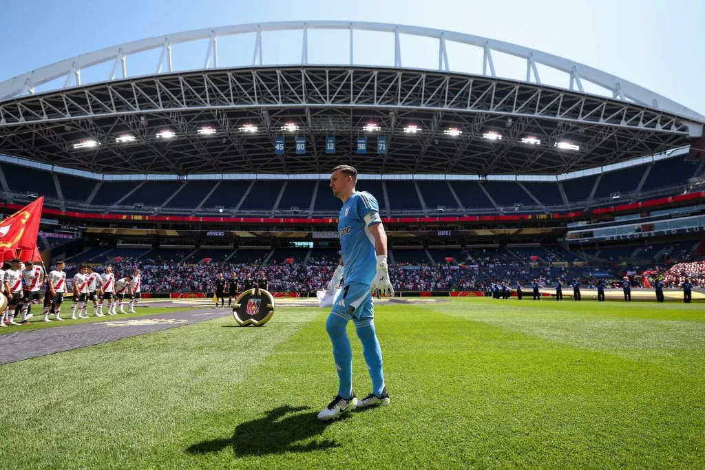 Armani confía en que River gane el grupo. (Getty)