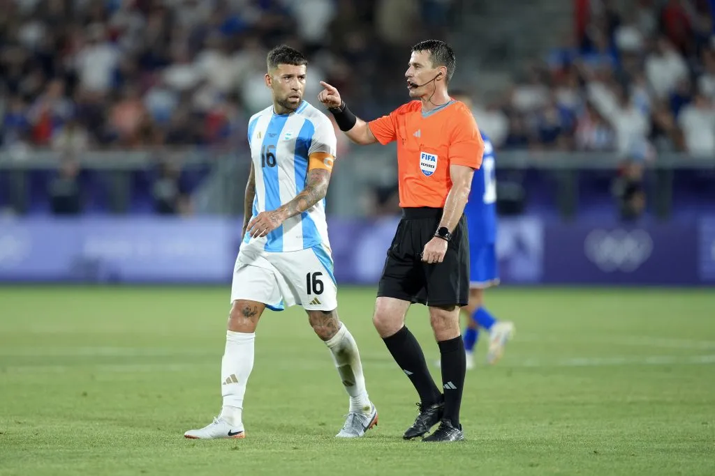 Tantashev dirigió a Argentina en los Juegos Olímpicos de París 2024 con polémica. (Getty Images)