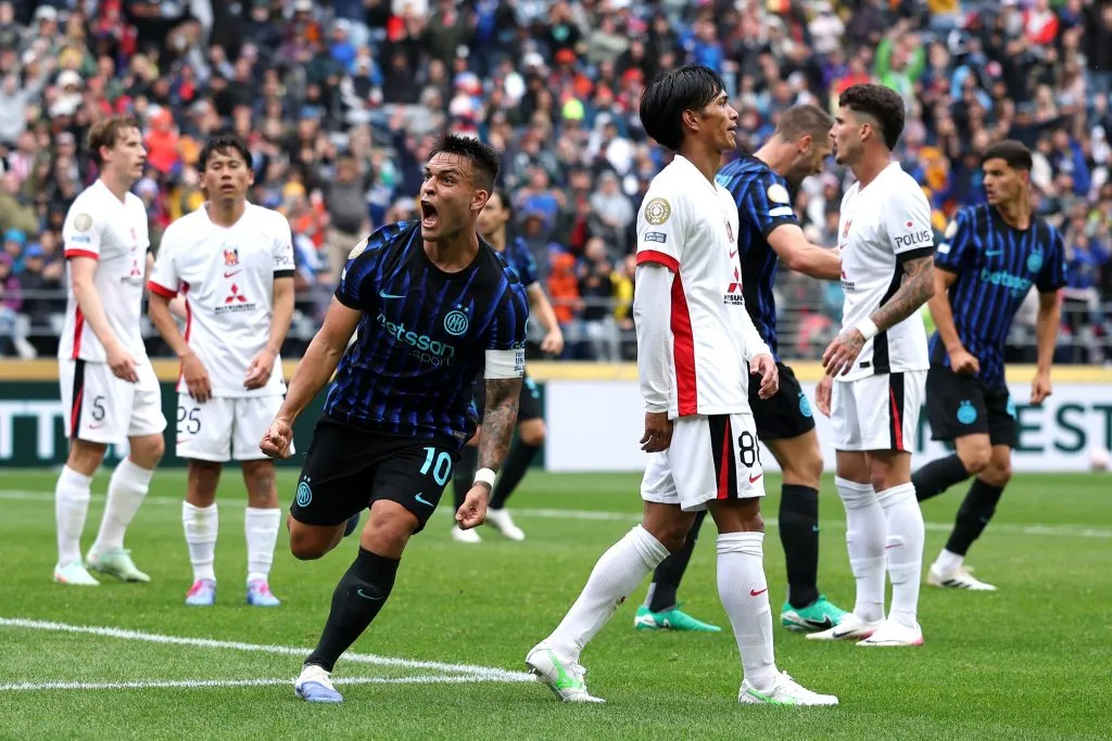 Inter viene de ganarle agónicamente a Urawa Red.