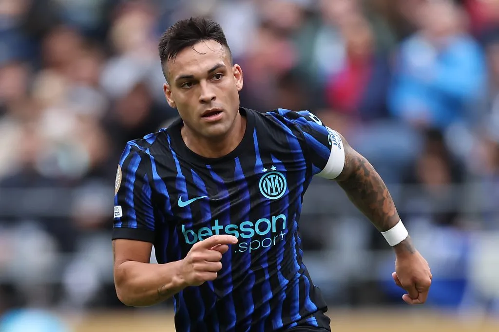 Lautaro habló de River en la previa. (Getty)