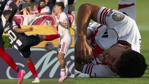 No hubo revisión del VAR en la jugada del planchazo.