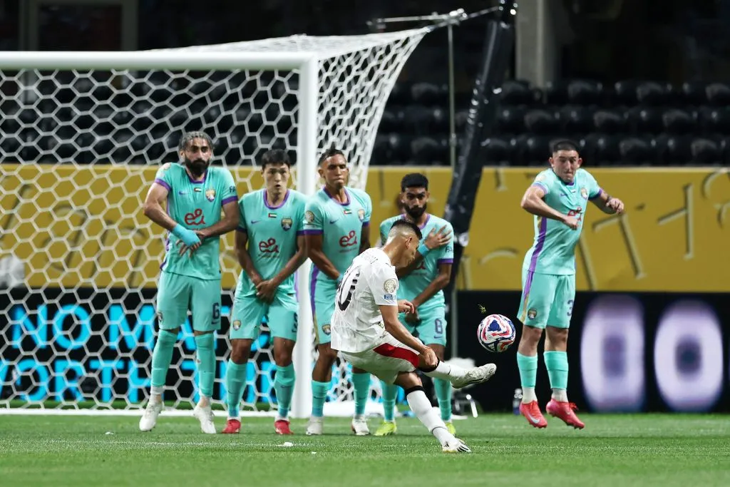 Así se vio el golazo de Echeverri.