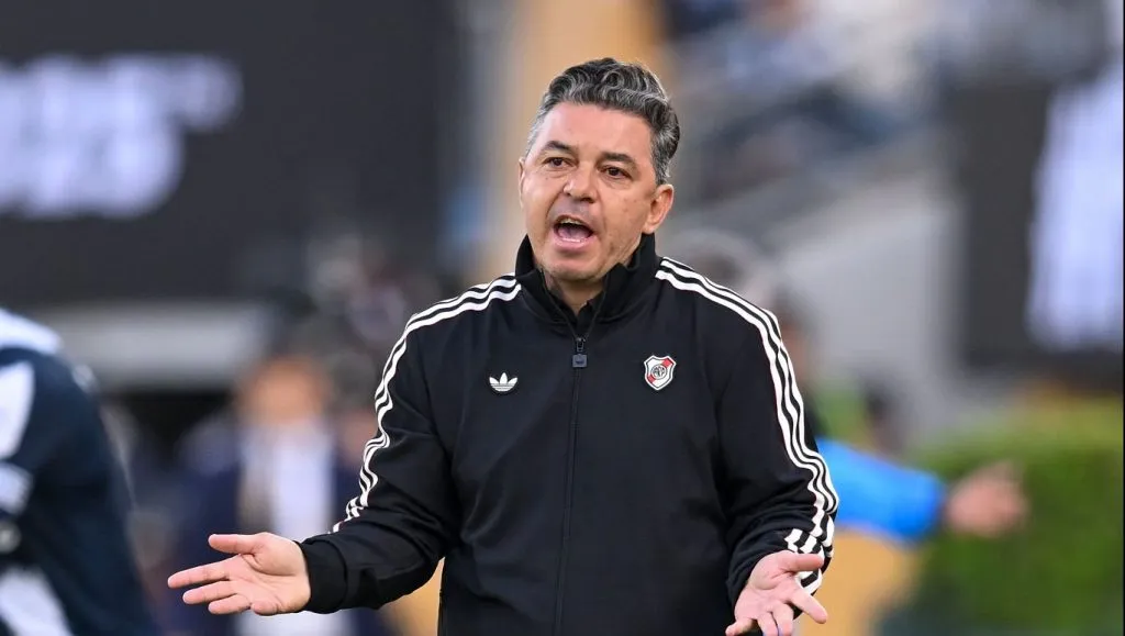 Gallardo adelantó lo que pasó con Milito. Foto: Getty.