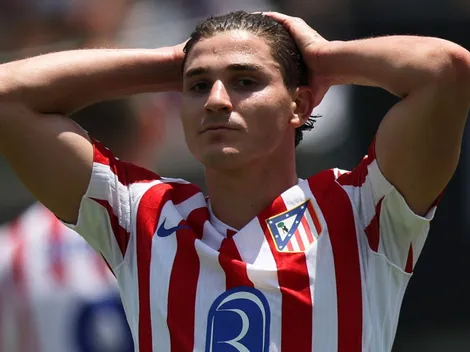 Julián Álvarez quedó eliminado del Mundial de Clubes con Atlético de Madrid