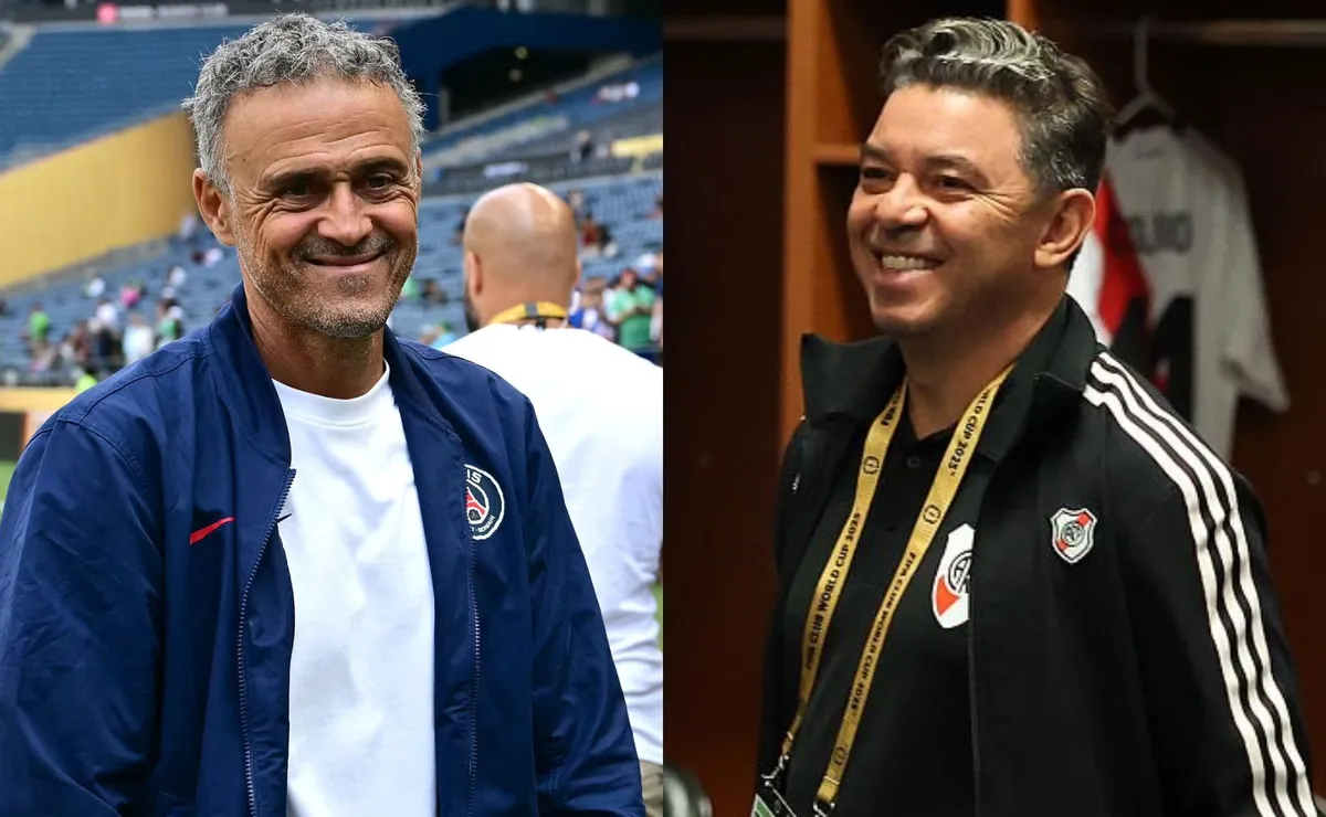 Qué dijo Luis Enrique sobre Gallardo.
