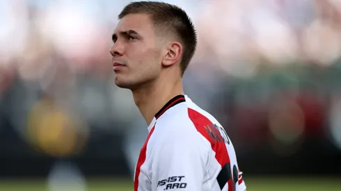 Mastantuono habló de su salida de River.