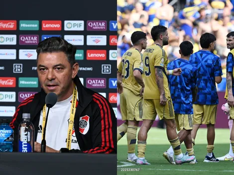 Qué dijo Gallardo sobre la eliminación de Boca en el Mundial de Clubes