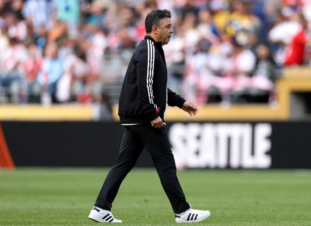 Gallardo fue optimista pese a la derrota. (Getty)