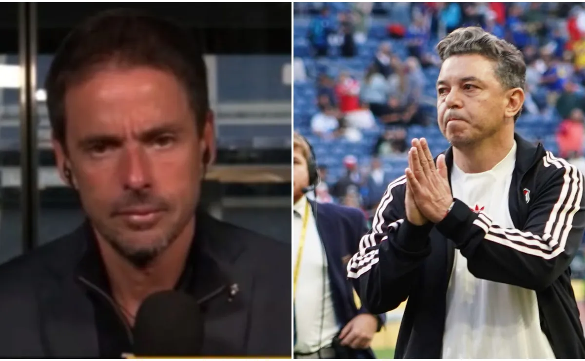 Mariano Closs y Marcelo Gallardo.
