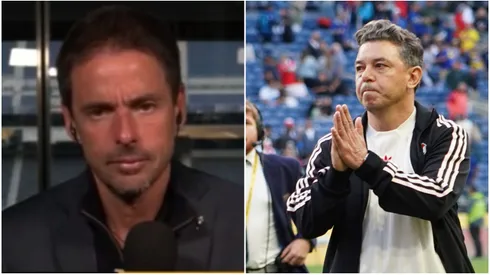 Mariano Closs y Marcelo Gallardo.