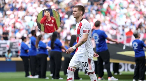 Mastantuono dejó la cancha llorando.