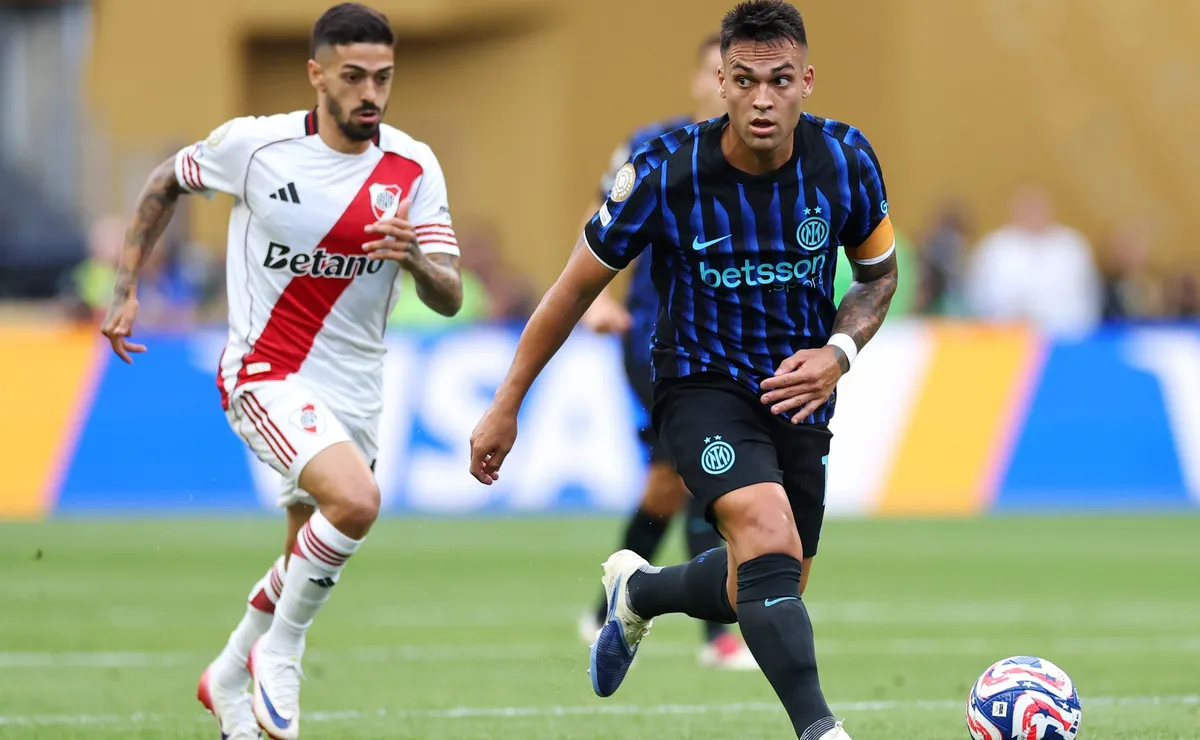 Lautaro Martínez habló de River.