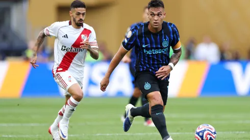 Lautaro Martínez habló de River.