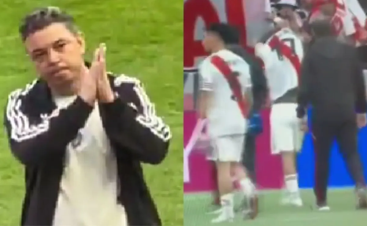 Los gestos que no se vieron tras el partido.