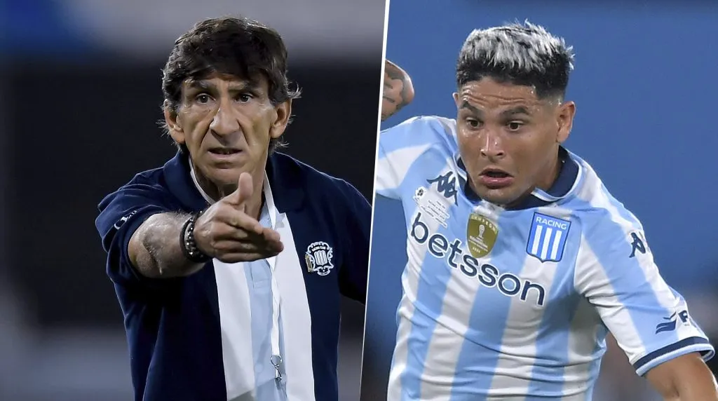 Salas sigue perteneciendo a Racing y Costas no quiere soltarlo.