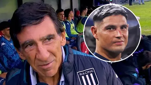 Costas habló en medio de la novela de Maxi Salas.