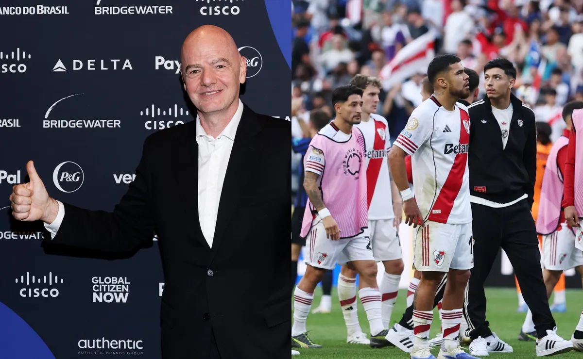 El mensaje de Infantino a River.