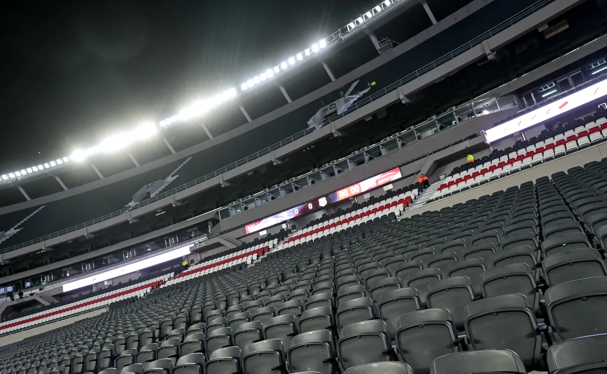 River hizo una pequeña reforma en el estadio.