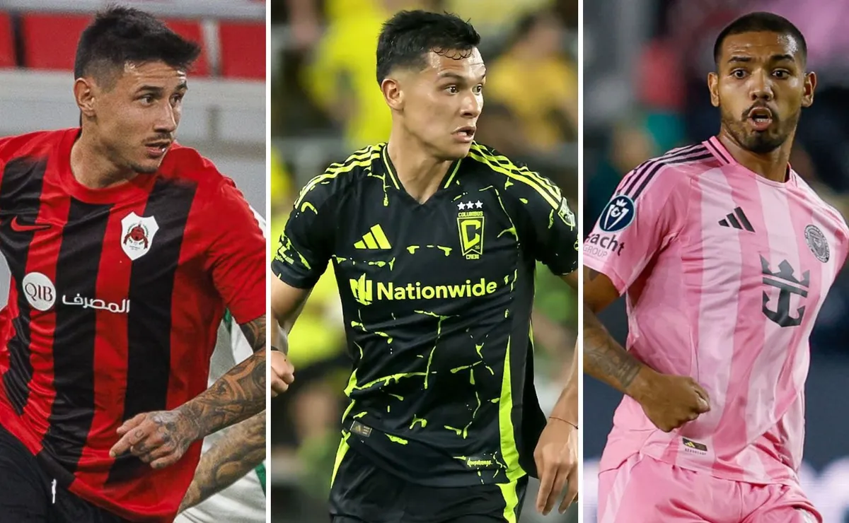 Los tres jugadores que finalizan su préstamo.