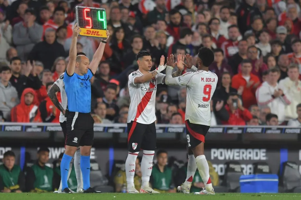 Borja podría ser la clave para que Bareiro se pueda quedar en River.