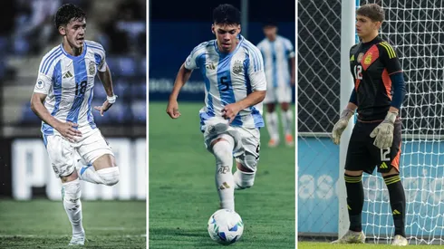 Tres juveniles de River a la Sub 17.