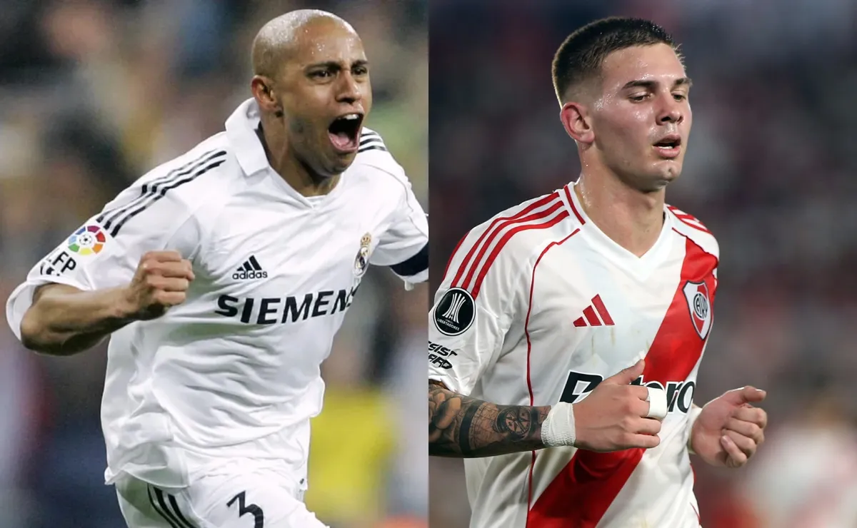 Roberto Carlos elogió a Mastantuono.