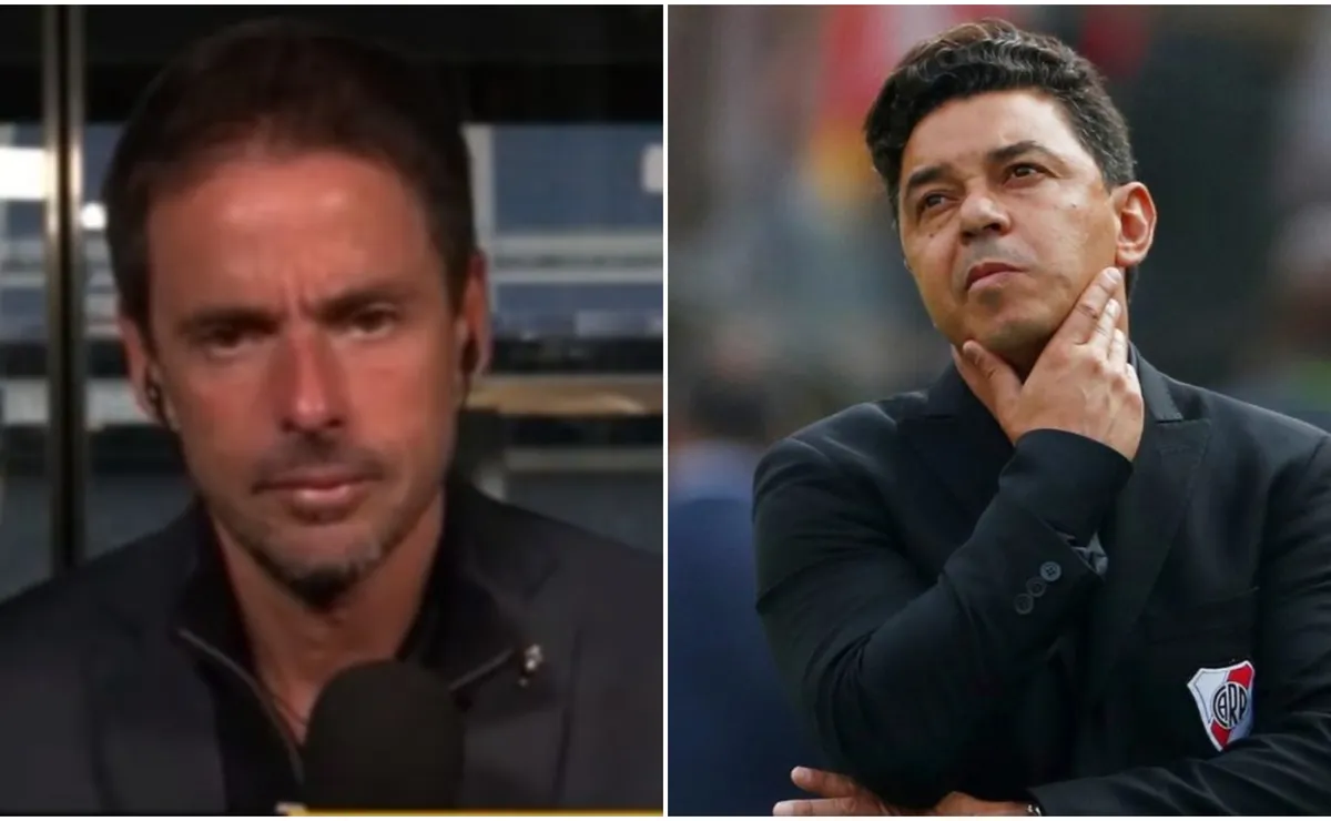 Mariano Closs y Marcelo Gallardo.