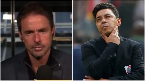 Mariano Closs y Marcelo Gallardo.