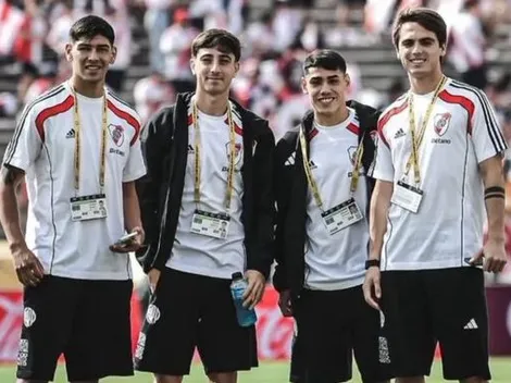 Los tres juveniles que se sumaron a los entrenamientos de River