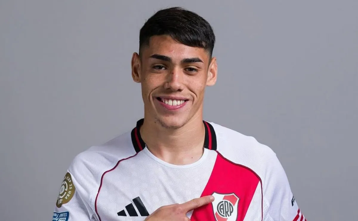Lencina aguarda por una chance en el Millonario.