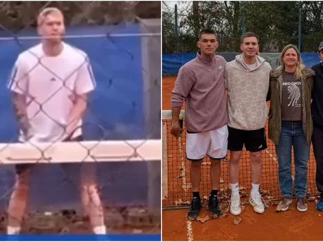 Impacto en Azul: Mastantuono visitó su ciudad y sorprendió a su club de la infancia