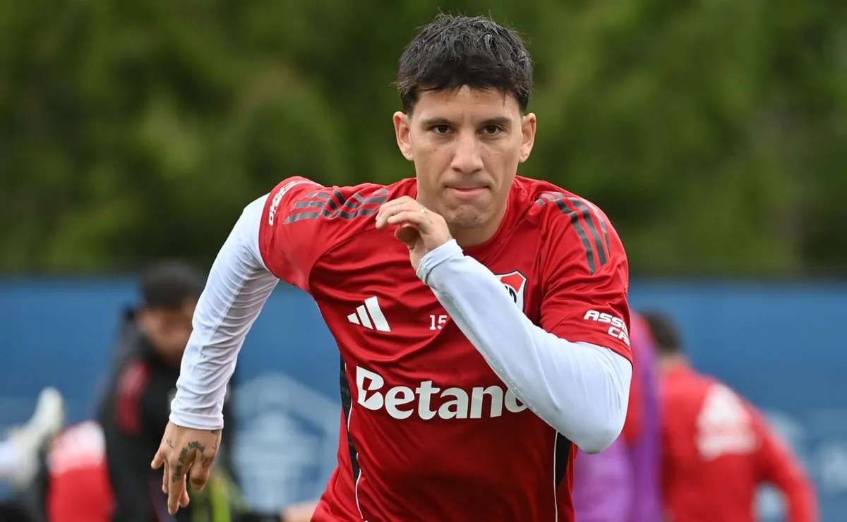 Driussi, out contra Independiente.