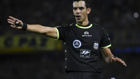 Rey Hilfer, el árbitro vs. Lanús.