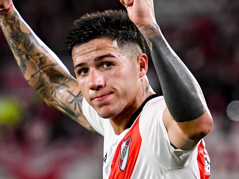 Enzo Fernández se ilusiona con volver a River: "Ojalá se dé"