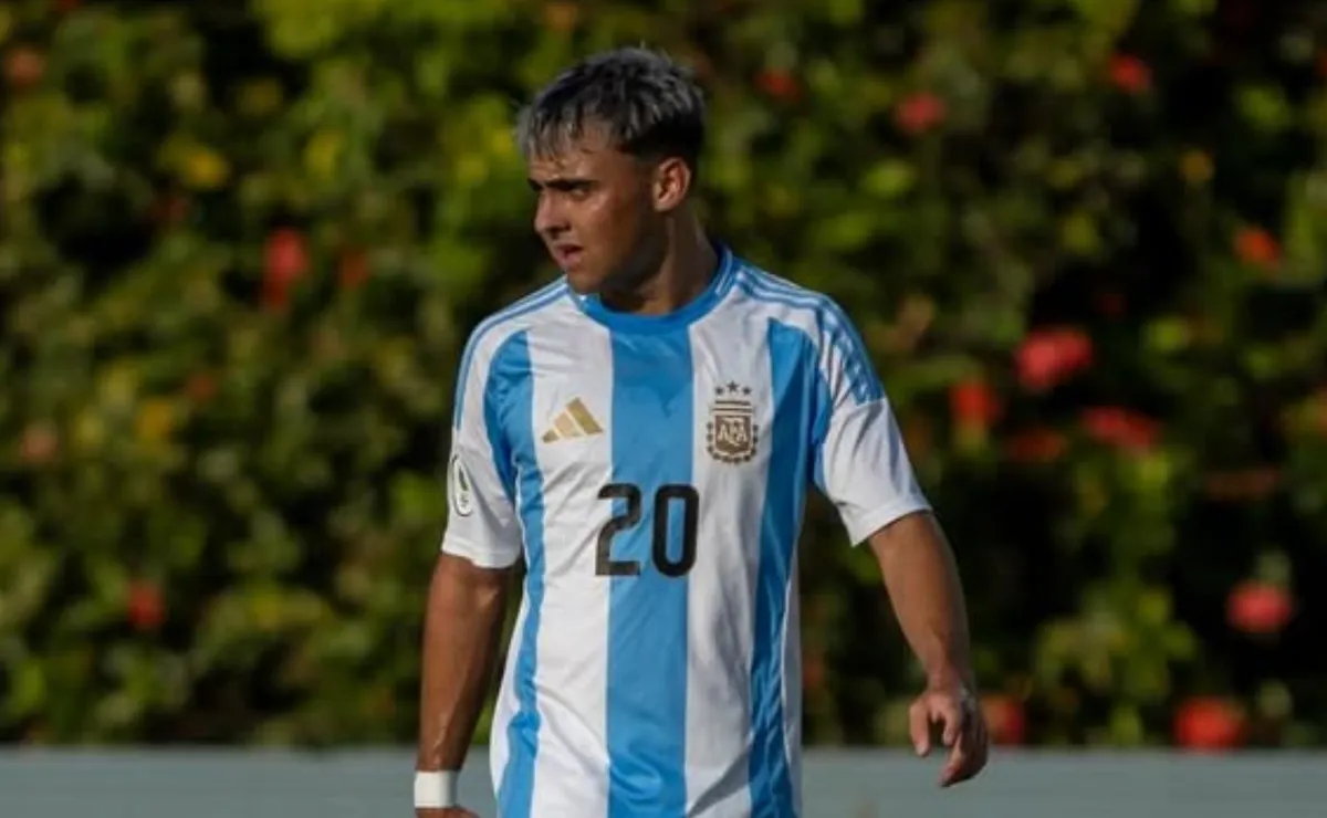 Woiski suma tres goles en pocos partidos en las juveniles de la Selección Argentina.
