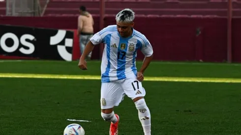 Alex Woiski suma 3 goles en la Selección Argentina Sub 20.