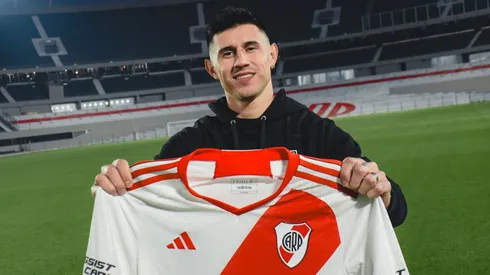 El mensaje del delantero al irse de River.
