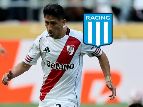 Racing viene por Aliendro: la postura del jugador y la de River