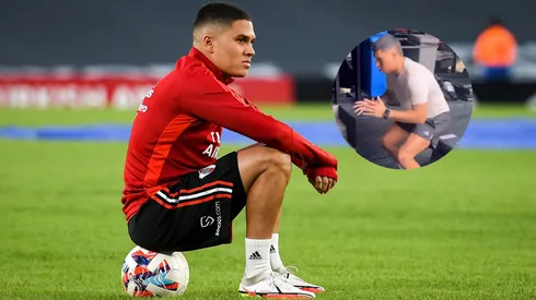 Juanfer se prepara para llegar a River.