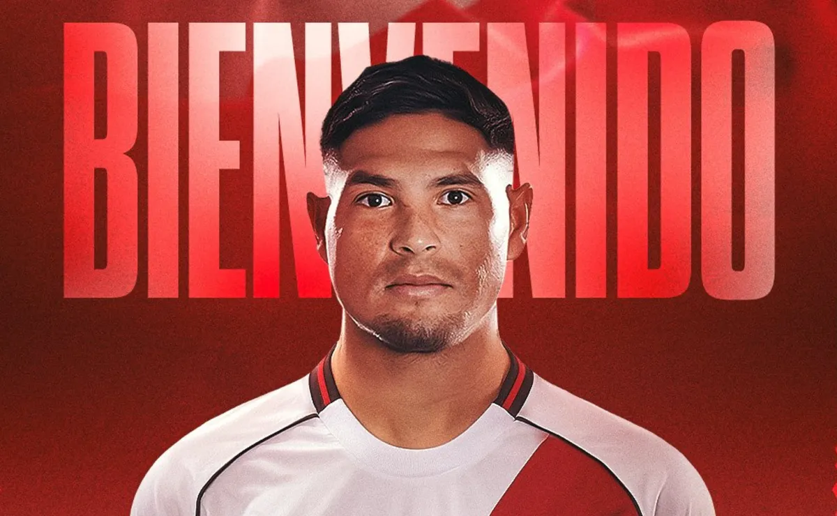 River le dio la bienvenida a Salas.