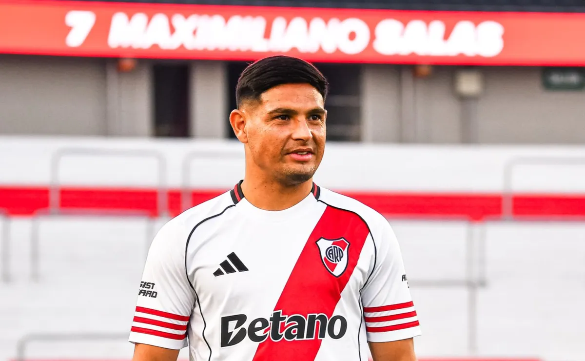 Salas tendrá su primer partido como jugador de River.