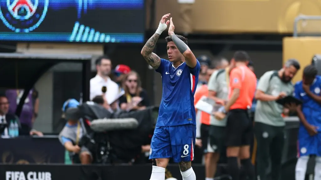 Enzo Fernández, figura y campeón.