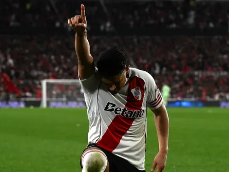 VIDEO | El festejo especial de Maxi Salas tras su debut goleador en River