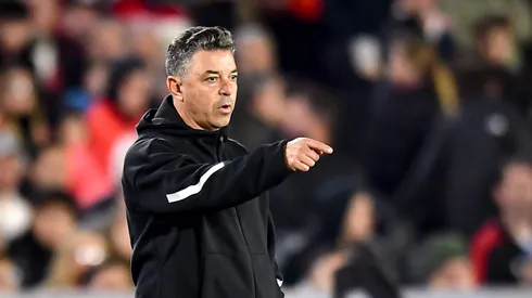 Gallardo definió a los once frente a San Lorenzo.