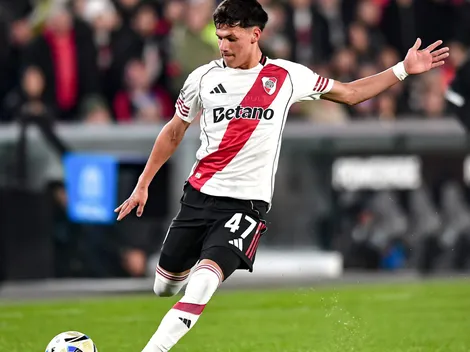 No se vio: el golpazo que se dio Juan Cruz Meza antes de entrar y tener su debut