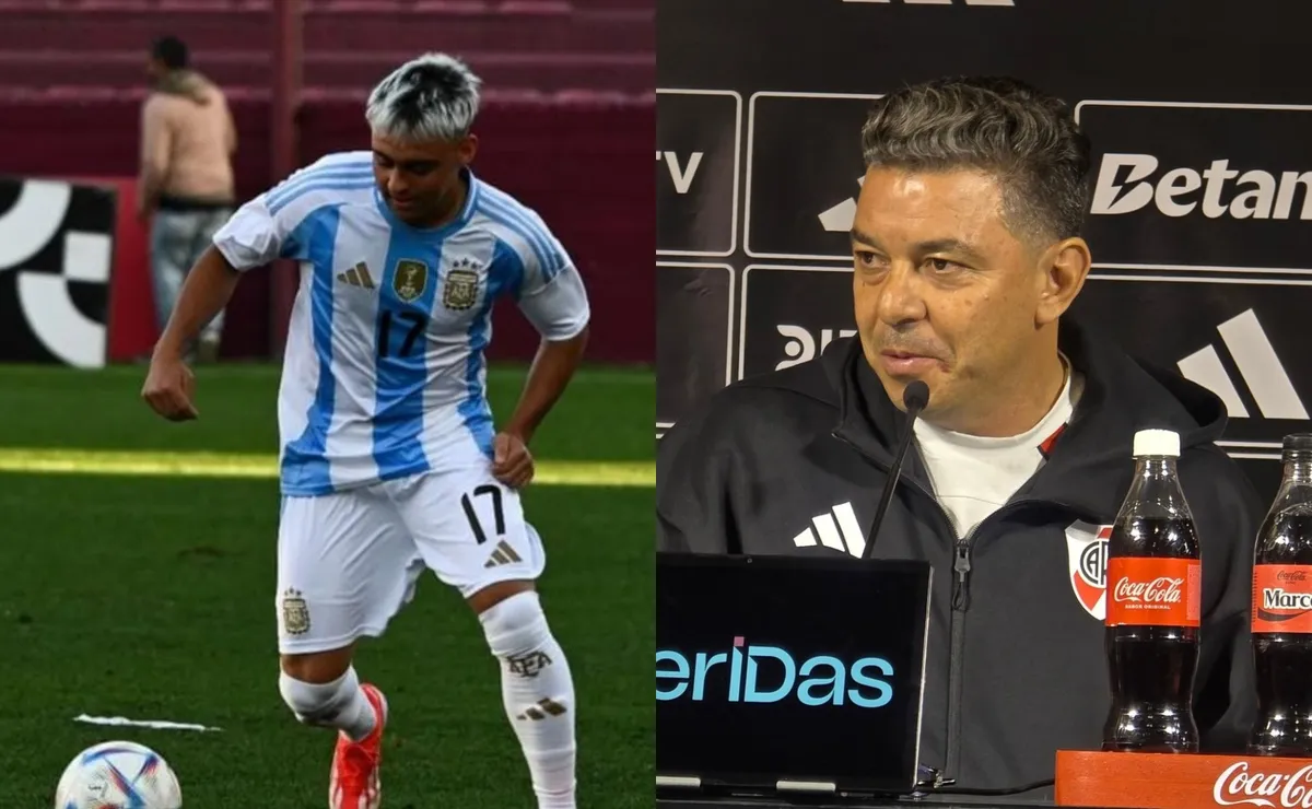 Gallardo habló de Alex Woiski.