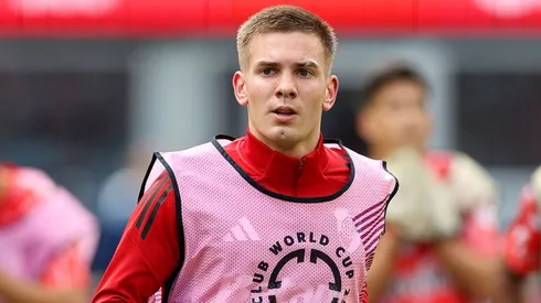 La palabra de Mastantuono para los hinchas.